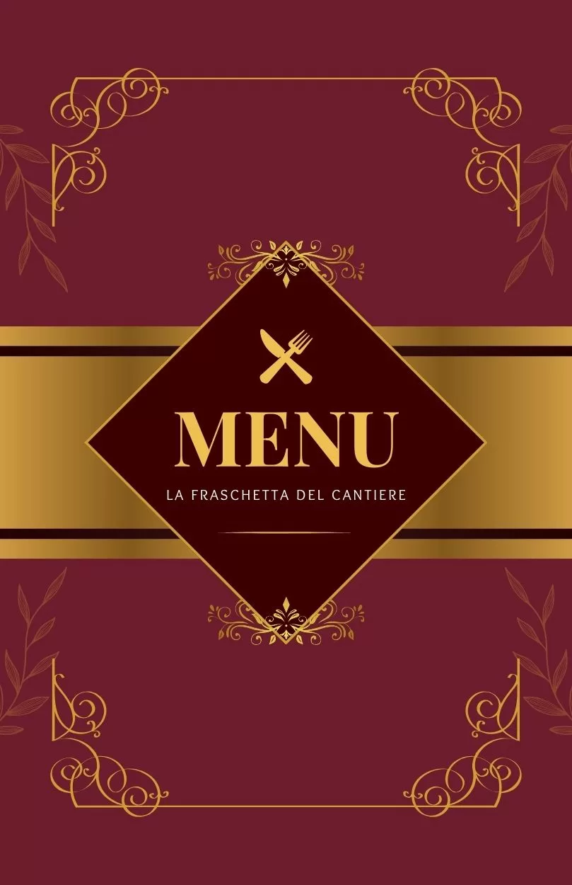Menu Evento in Cantiere