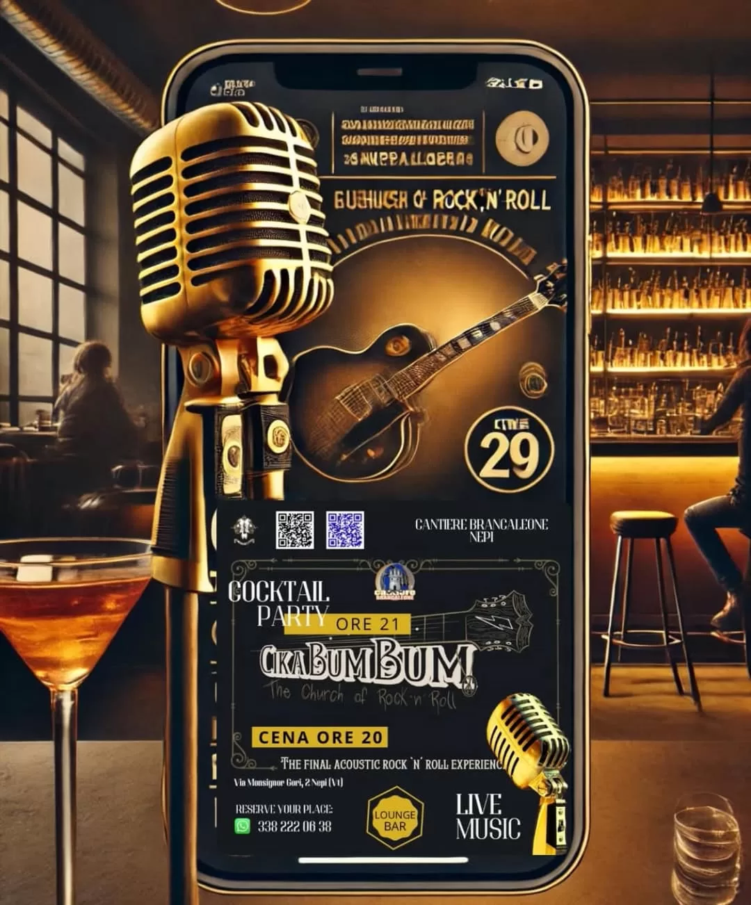 Cika Bum Bum Live in Cantiere